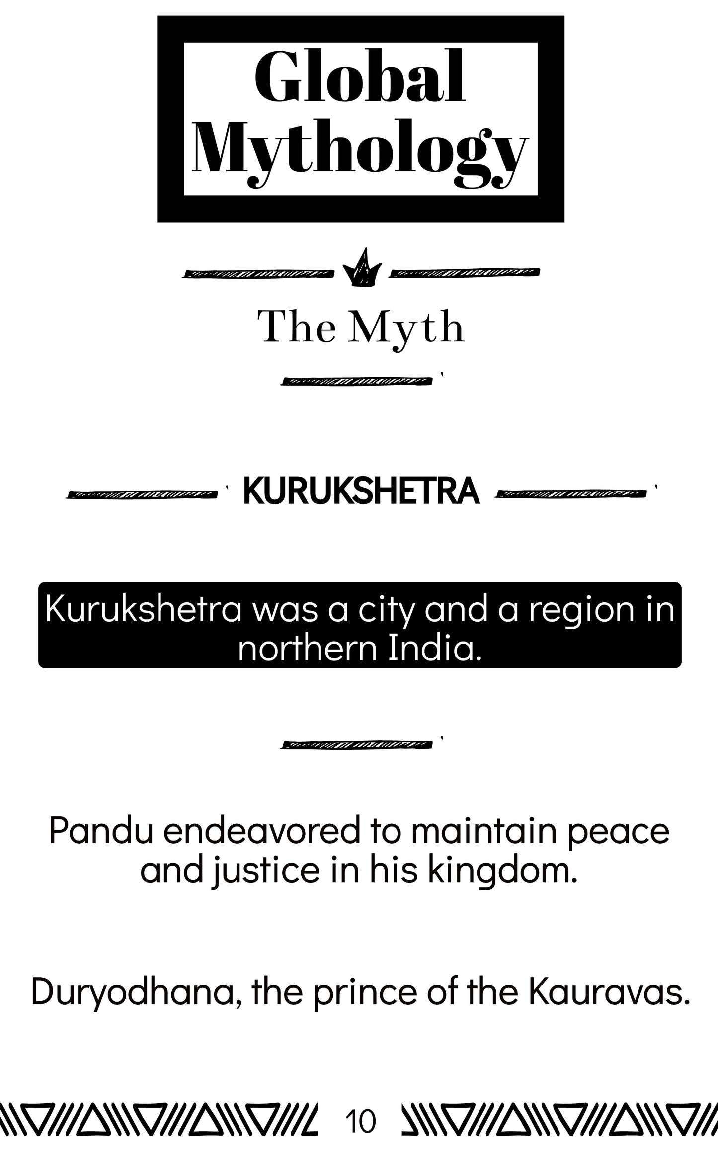 The Myth of Mahambarata 1 - The Sound of Eternity (English) E-Book