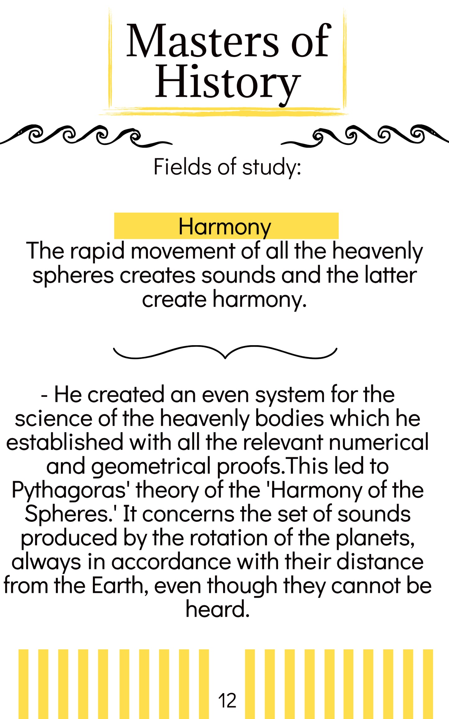 Masters of History: Pythagoras (English) E-Book
