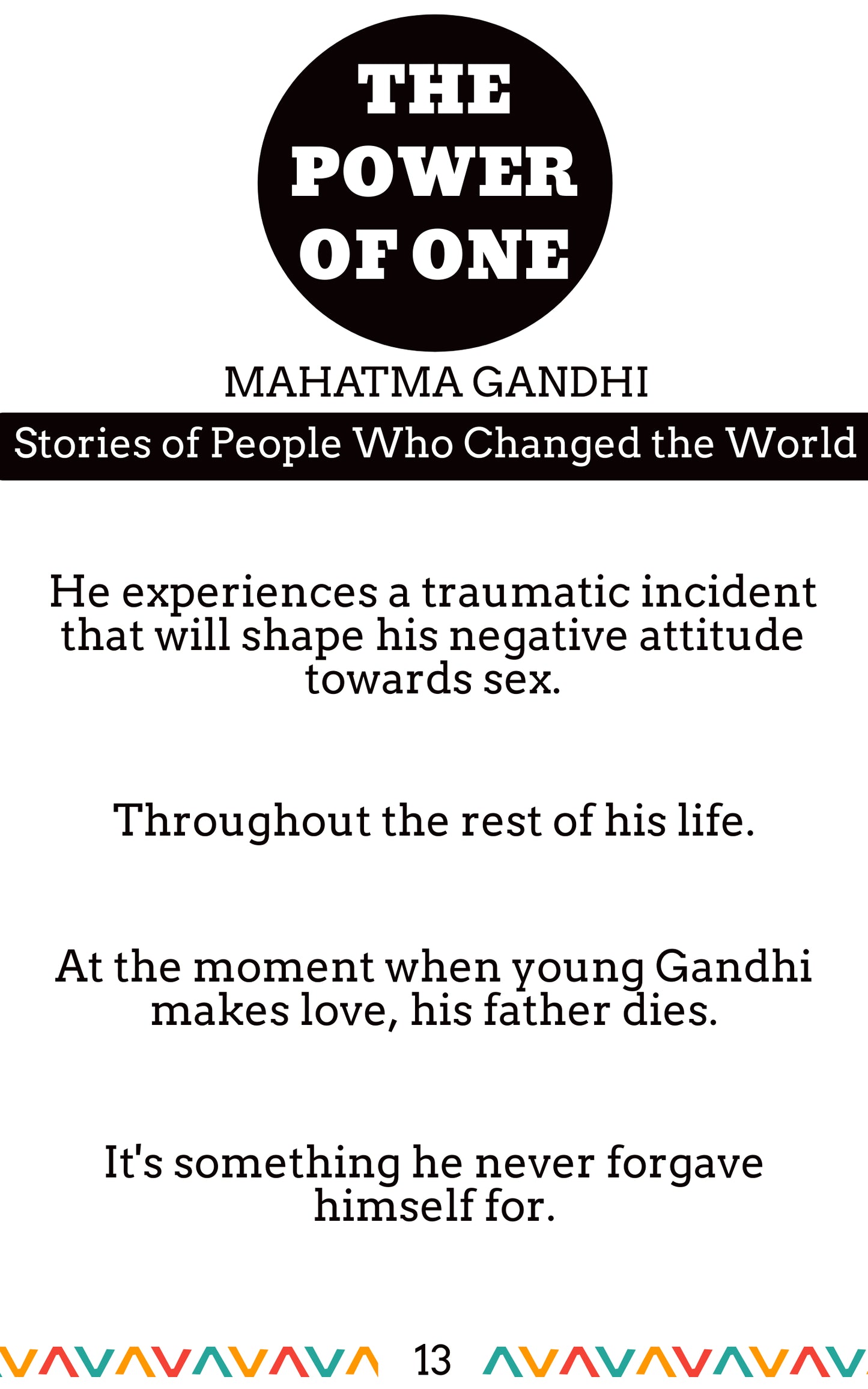 MAHATMA GANDHI : Stories of People Who Changed the World (English) E-Book