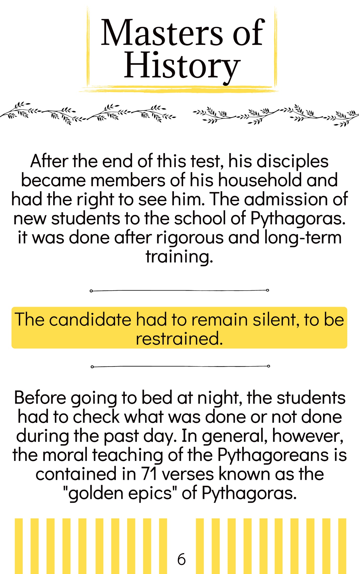 Masters of History: Pythagoras (English) E-Book